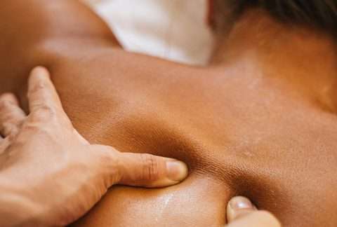 massage du dos