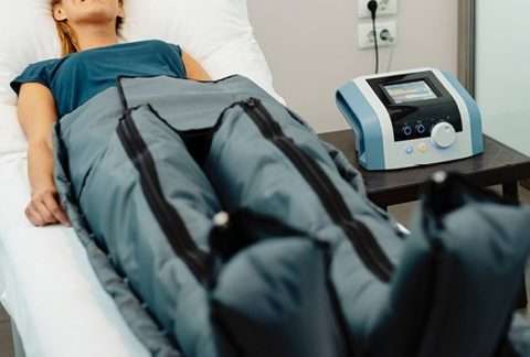 Pressothérapie des jambes