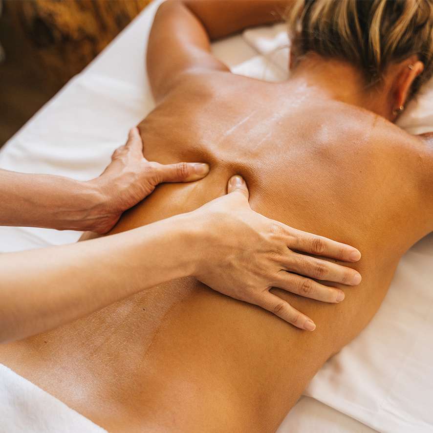 micro massage du dos